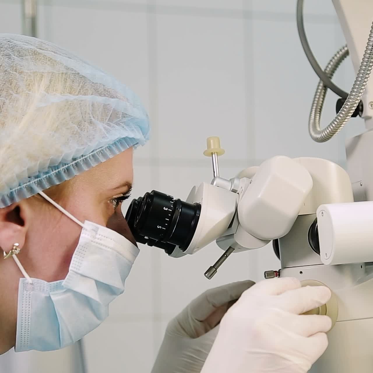 Ophthalmology operation process