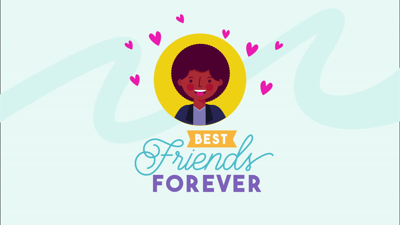 젊은 가장 친한 친구 캐릭터