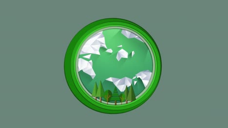 Animation-of-eco-friendly-green-planet-Earth-
