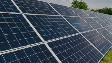 solar panel farm