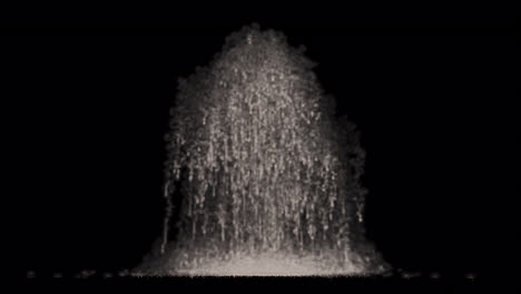 water fountain effect