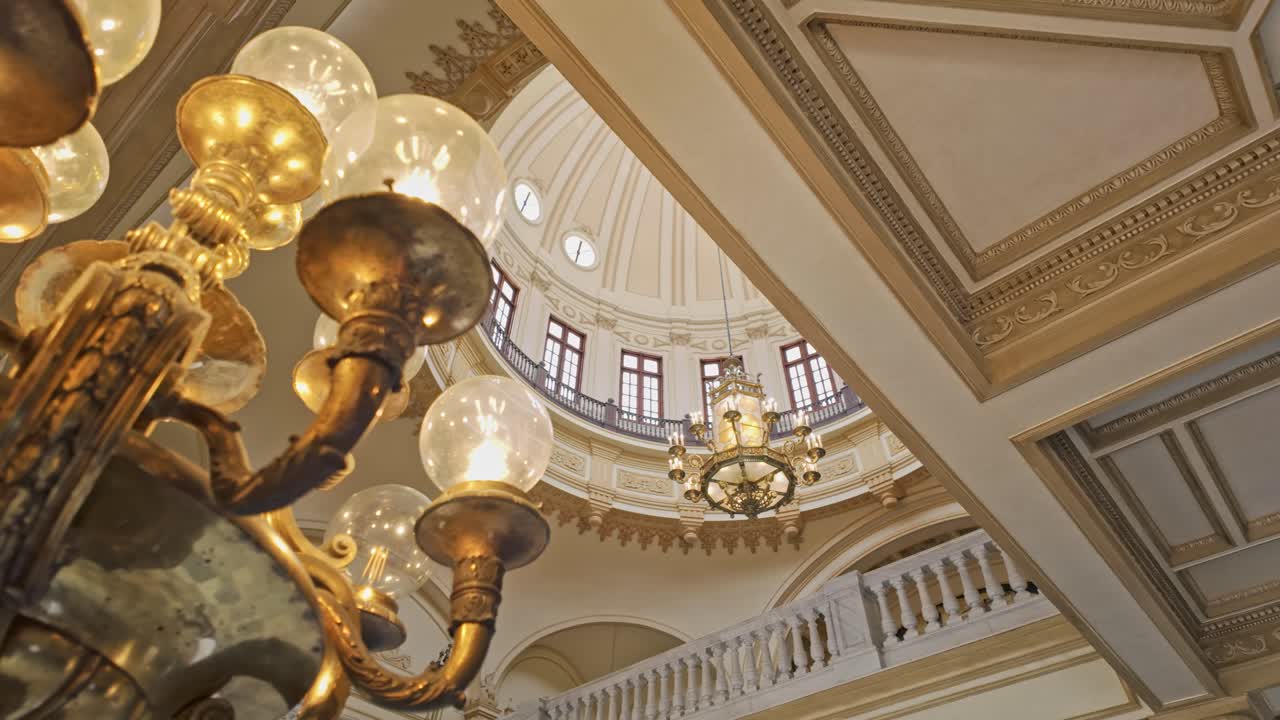 Historic vision: Décor and ambiance at the Dominican Presidential Palace, captured with stability and detail