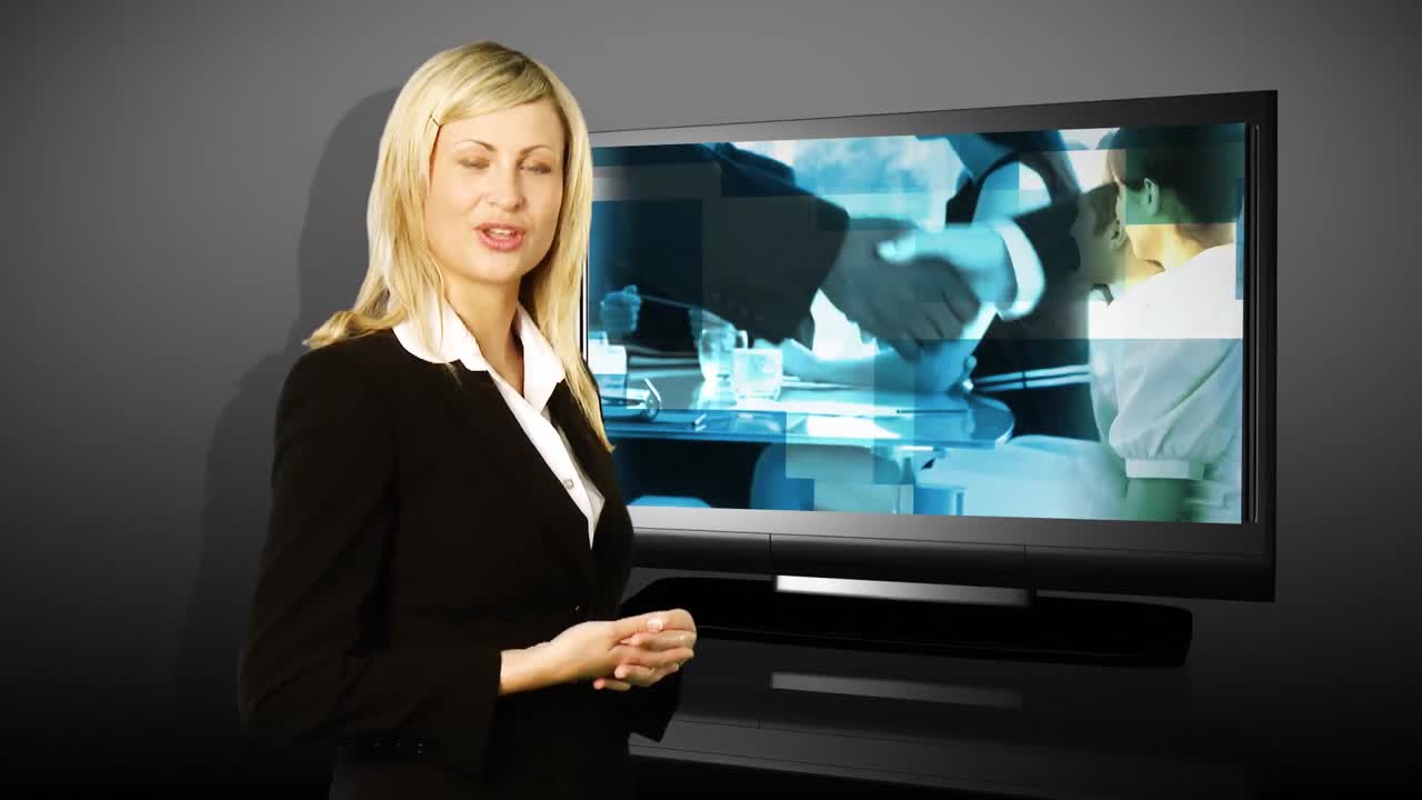 joven y exitosa mujer de negocios