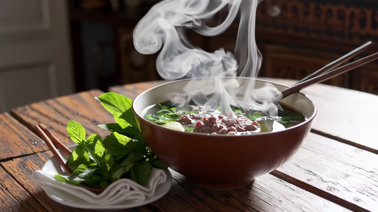 Hot and Delicious Vietnamese Beef Noodle Soup