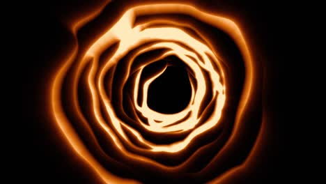 abstract circle with light rays coloured
