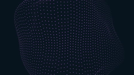 Colorful-futuristic-dots-pattern-on-dark-space