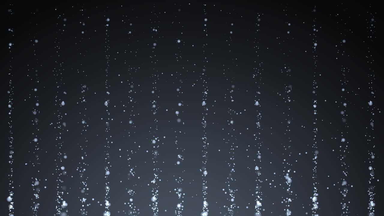 Particles moving upward against a gray backdrop