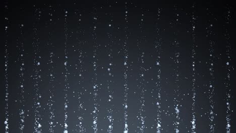 particles moving upward against a gray backdrop