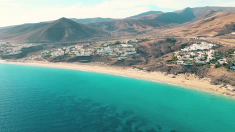 amazing esquinzo beach with endless horizon