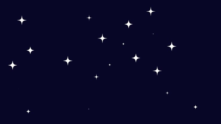 estrellas en el cielo nocturno