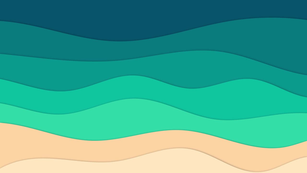 fondos de papel animados mar con playa