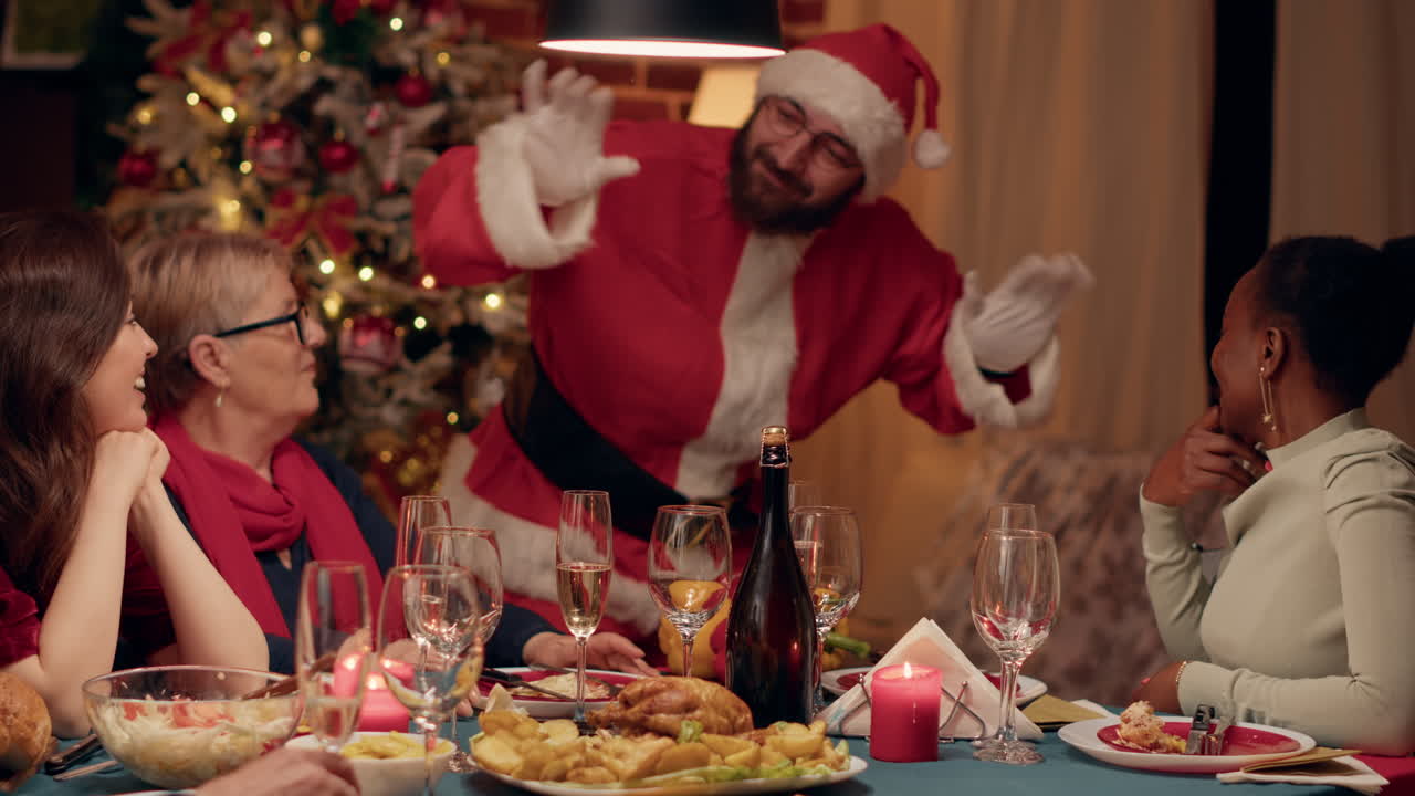 Cena de Navidad con Papá Noel