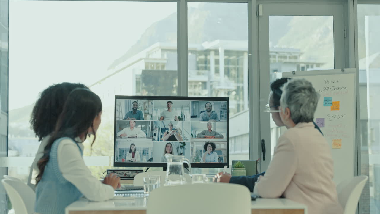 비디오 통화, 온라인 회의