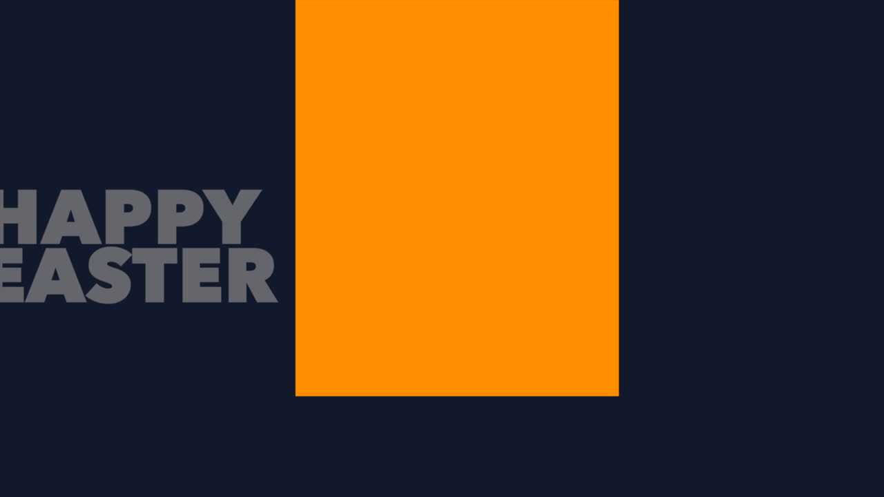 celebración enérgica de la pascua en rayas vibrantes