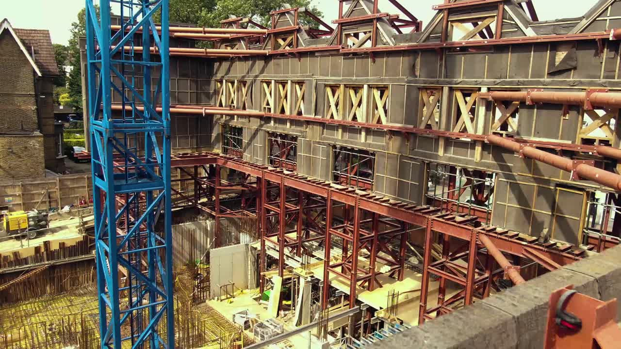 House Under Construction in London