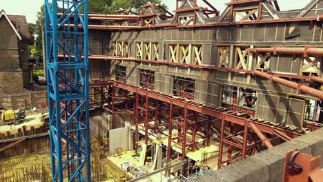 house under construction in london