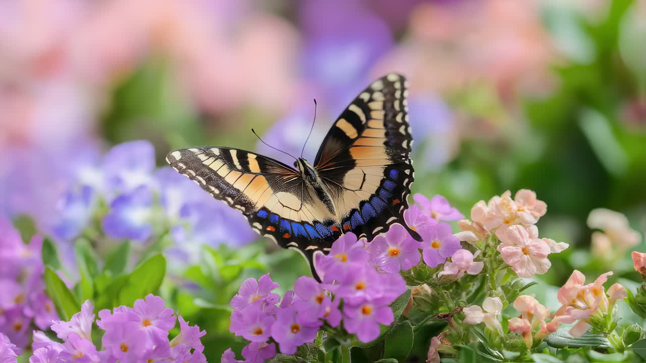 farfalla sui fiori
