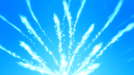 steam cloud animation. cartoon white smoke animation, fog loop background,