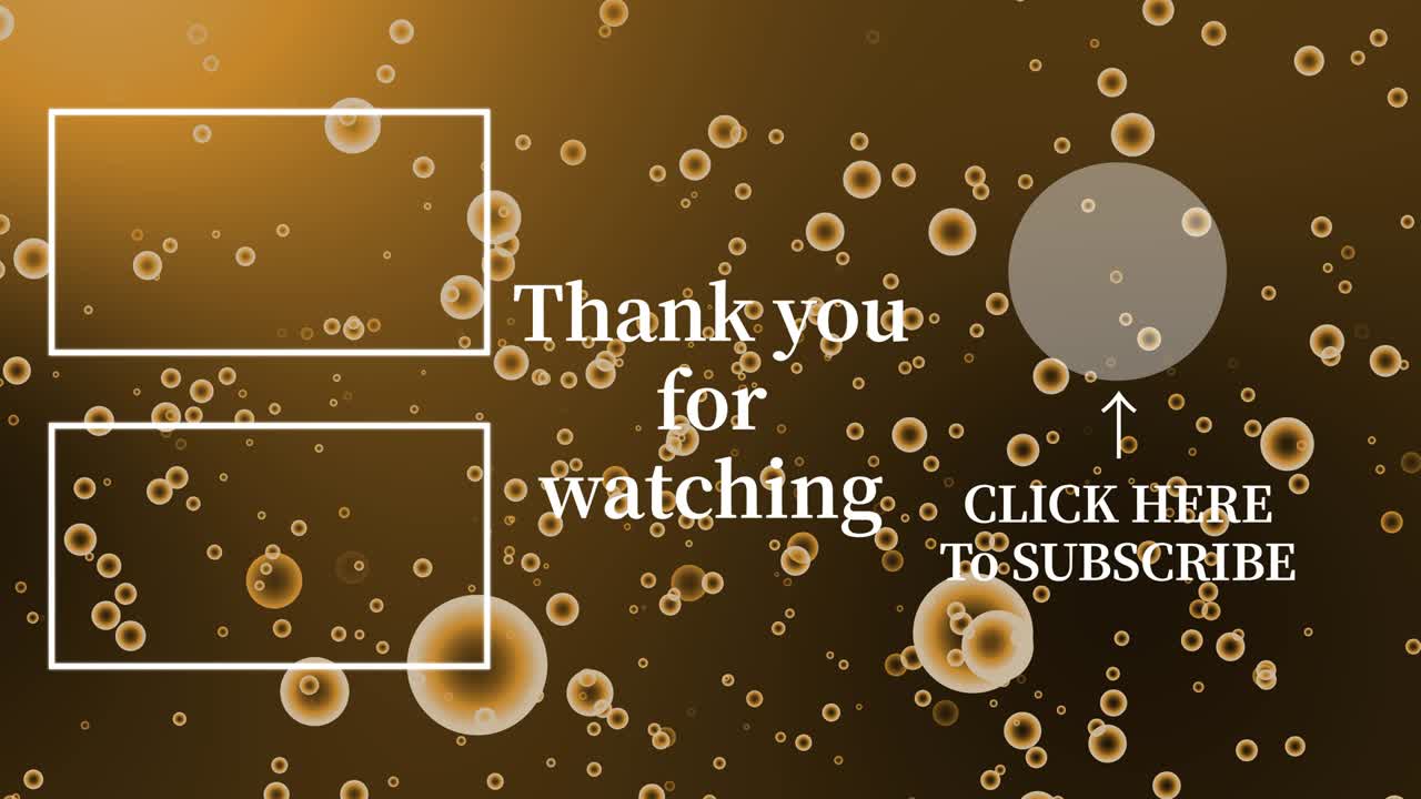 분류 거품 입자 끝 카드 모션 그래픽