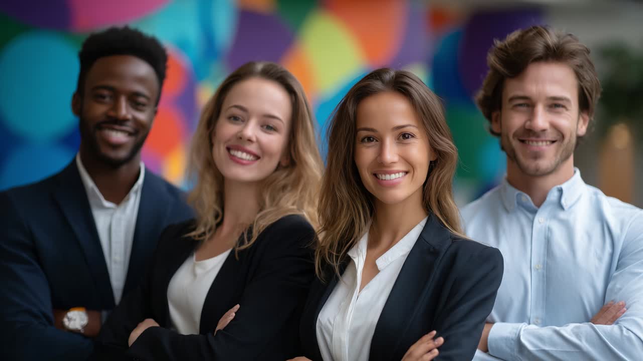 equipo de negocios diverso