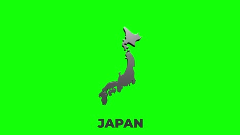 일본 지도: 지역별 인트로 4k 애니메이션 일본 지도 인트로 배경: 국가가 하나씩 나타나고 사라지고 카메라 움직임