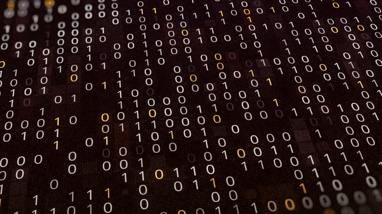 patrón de código binario