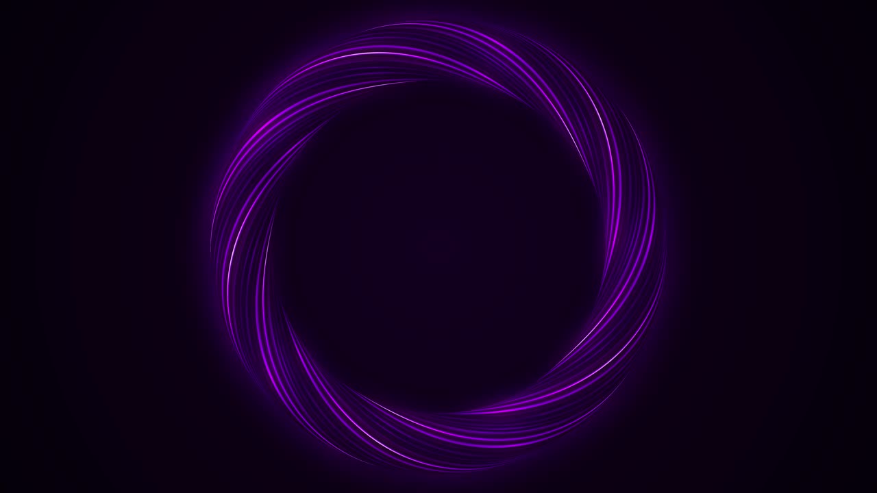 círculo brillante púrpura abstracto