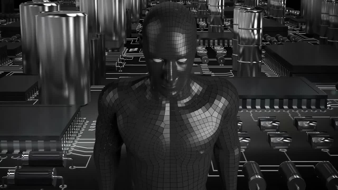 scheda di circuiti per android e computer