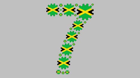 jamaicano número siete