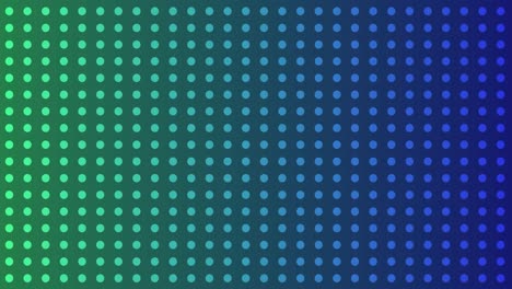circle dot blue-green pattern animation