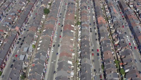 drone shot sweeping across wavertree housing estate 06