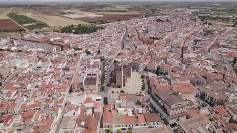 vista de dron de st