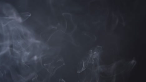 abstract white smoke. smoke, a cloud of cold fog on a black background fire, hookah, fire. floating fog