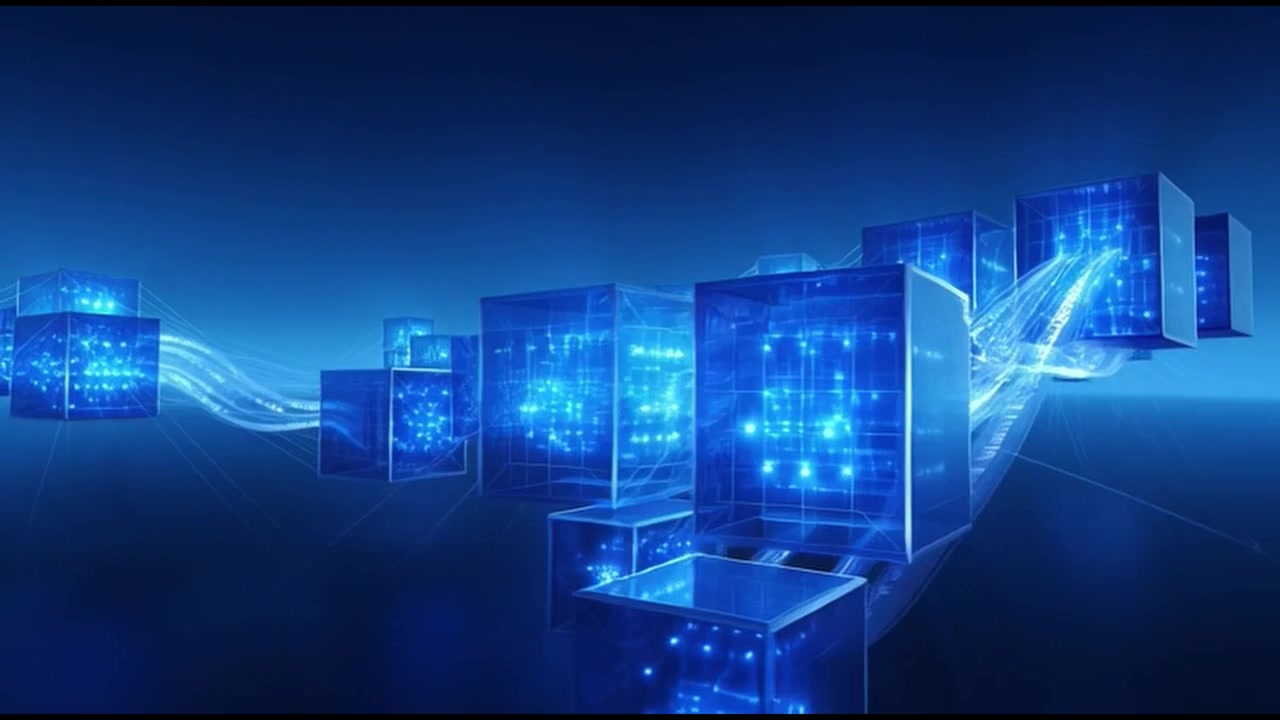 Digital Data Cubes Connecting in a Virtual Network