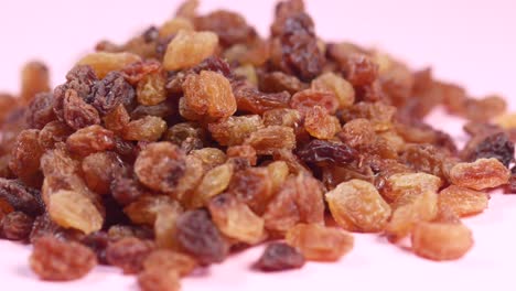 close up of raisins