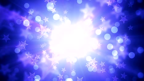 las estrellas brillantes de las fiestas
