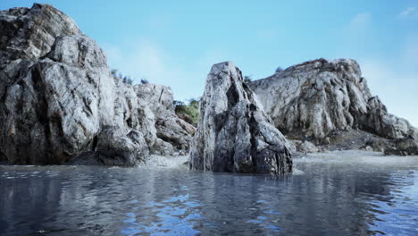 Rocas-Basálticas-En-El-Océano