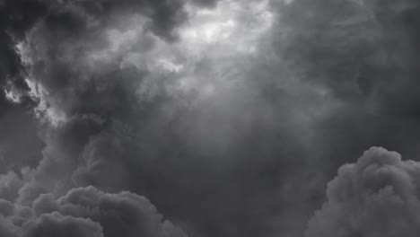 view-of-Thunderstorm-Clouds-With-Lightning-Strikes