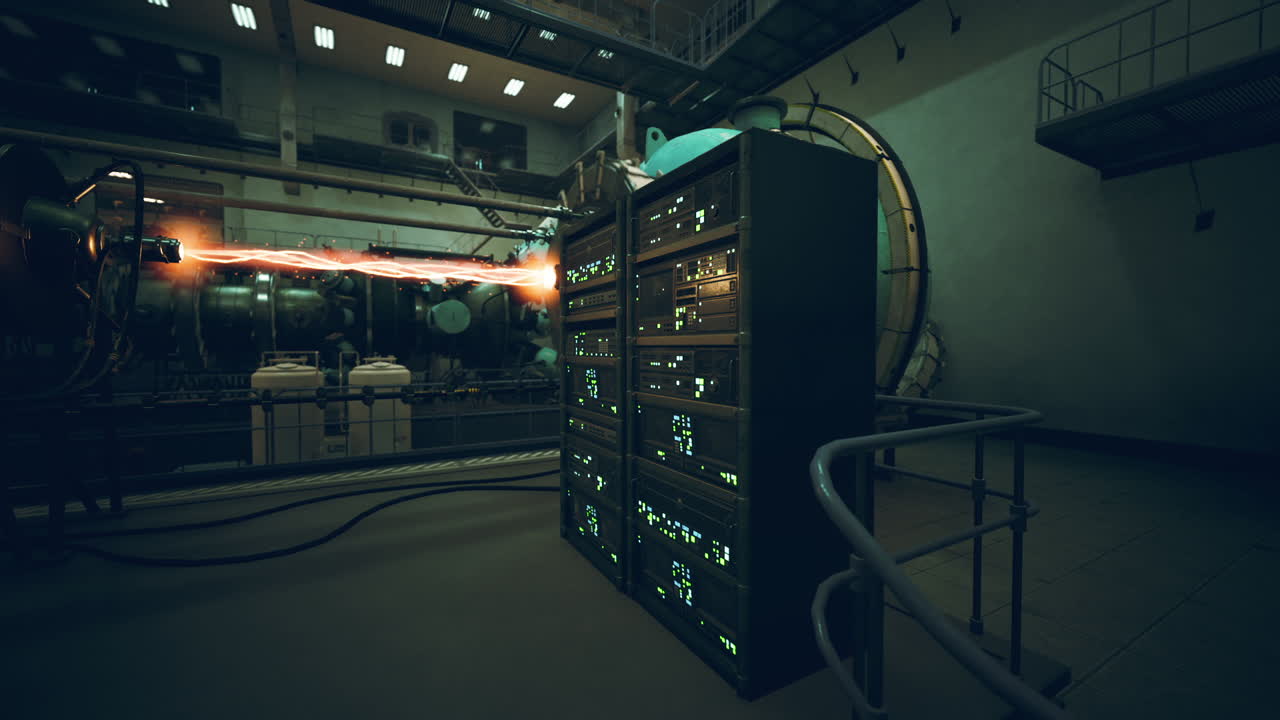 Exploring a sci fi lab with energy from an experimental device