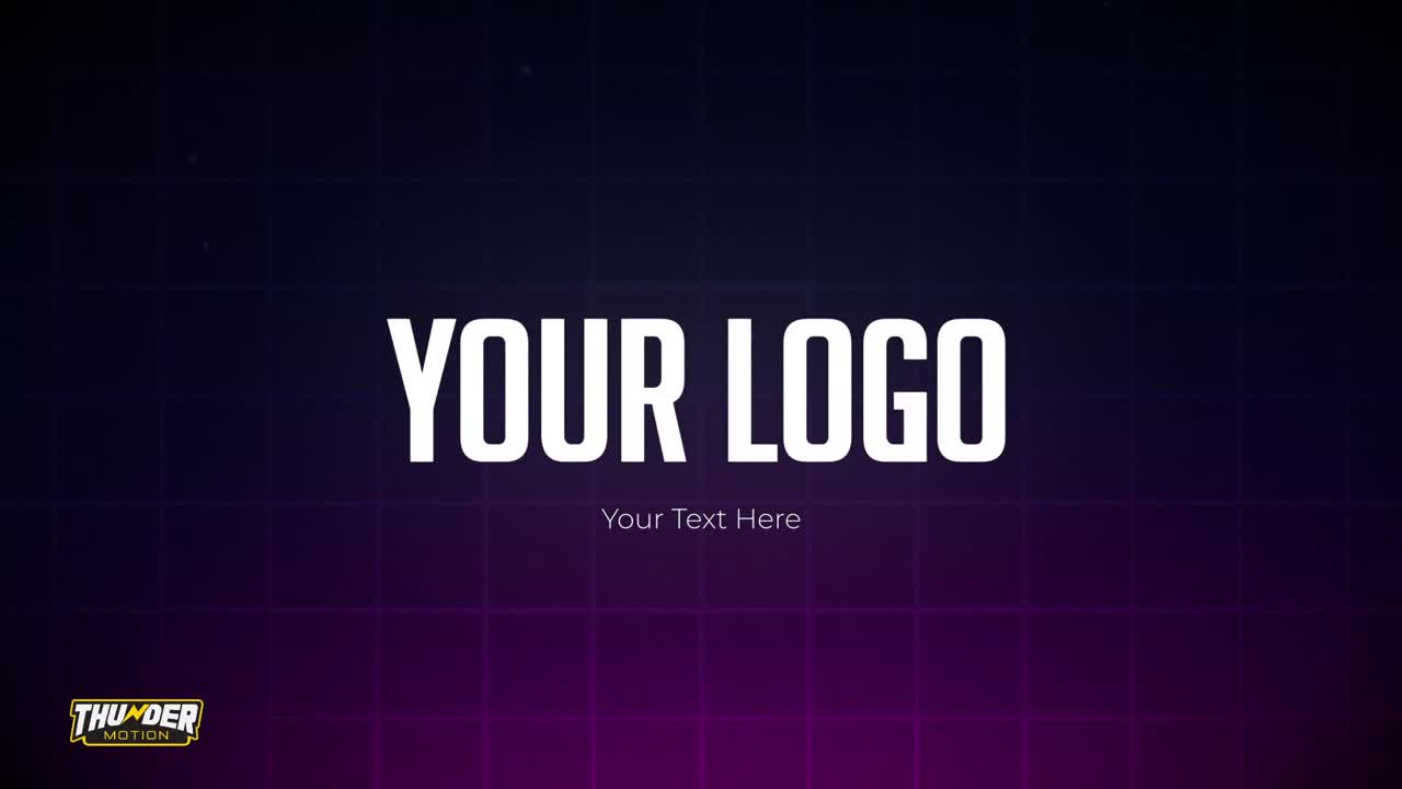 Logo reveal creativo