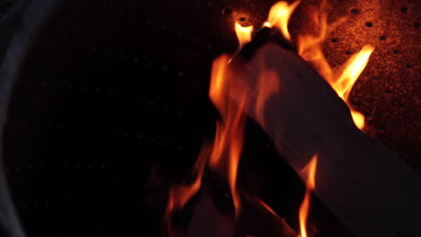 fuego de leña