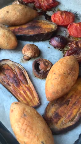 sheet pan roasted vegetables