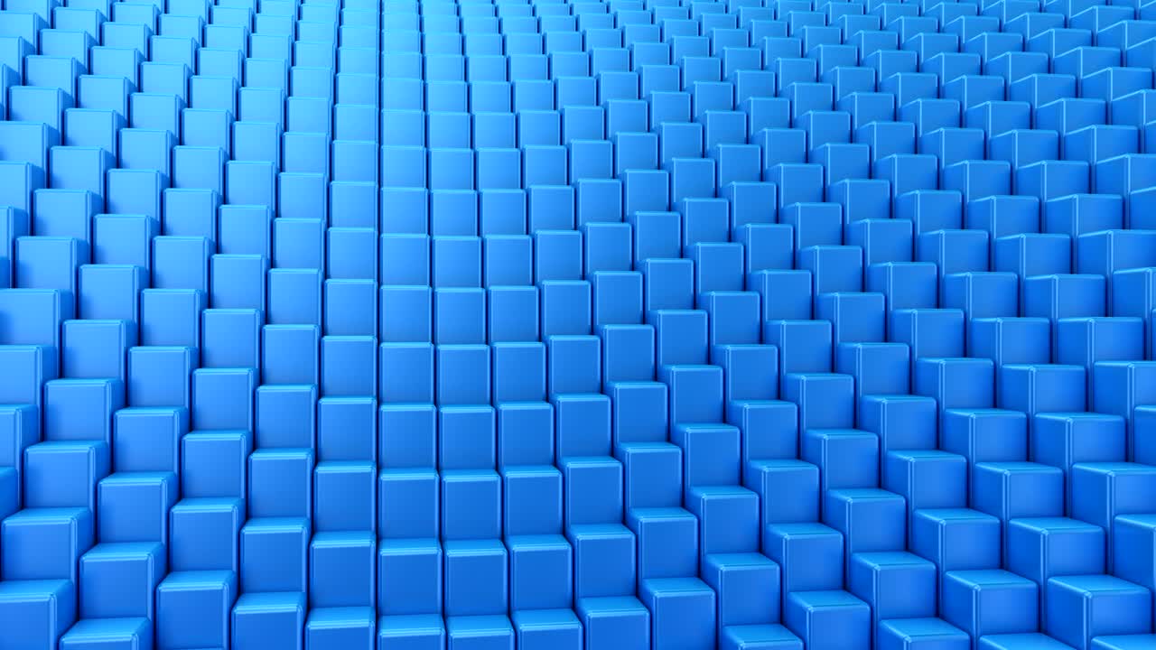 las cajas forman una onda