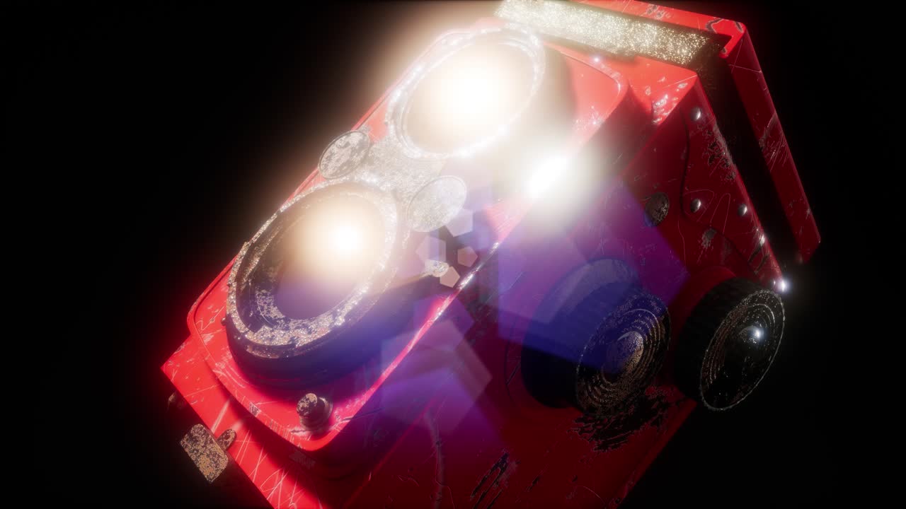 어 ⁇  속의 빈티지 영화 카메라