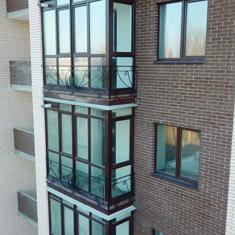 construcción de un edificio moderno