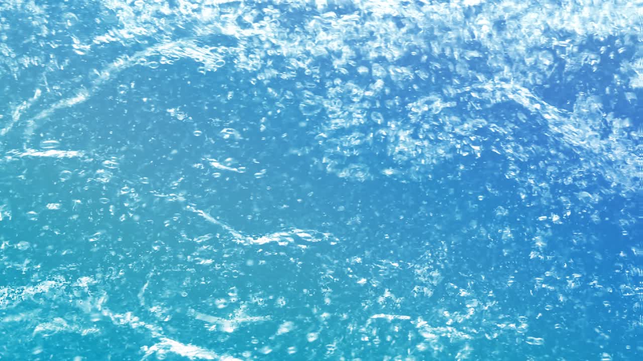 추상적인 자연 풀 프레임 떠다니는 수소 에너지 가스 거품 루프 배경