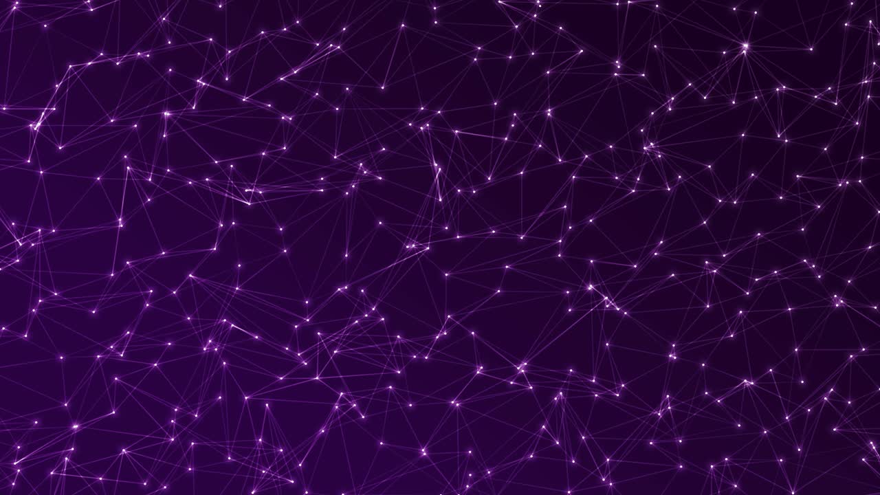 Dark Purple Abstract Digital Laser Low Poly Relaxing Background 4K