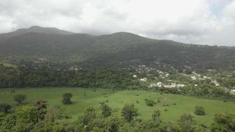 el yunque national rainforest puerto rico aerial drone shot 4k24p