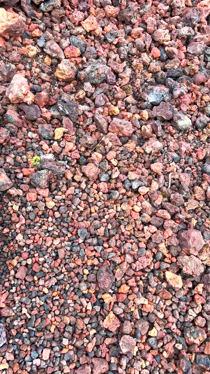 Formações rochosas de lava vulcânica