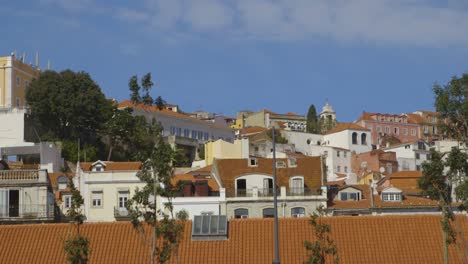 colourful building in lisbon, portugal